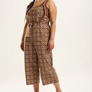 NWT LE Lucy and Yak Emmy Dungarees Yuka Print